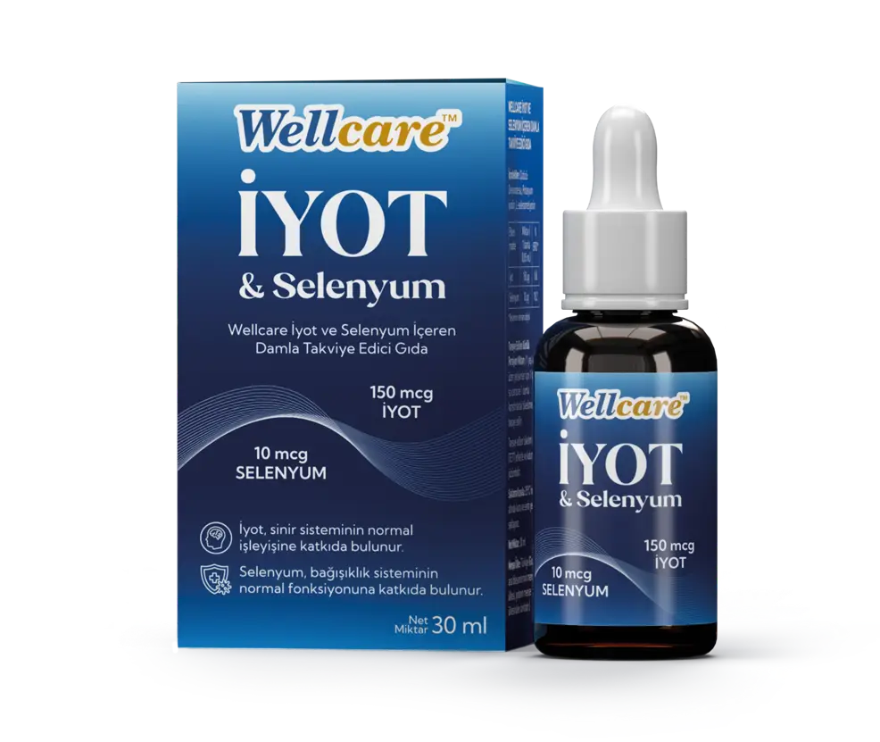 Wellcare İyot & Selenyum Oral Damla
