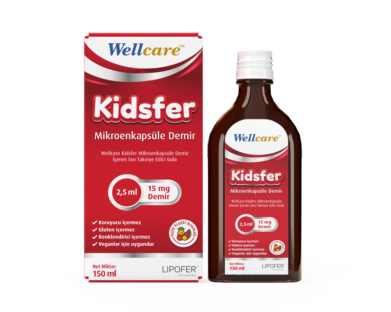 Wellcare Kidsfer Sıvı Takviye Edici Gıda