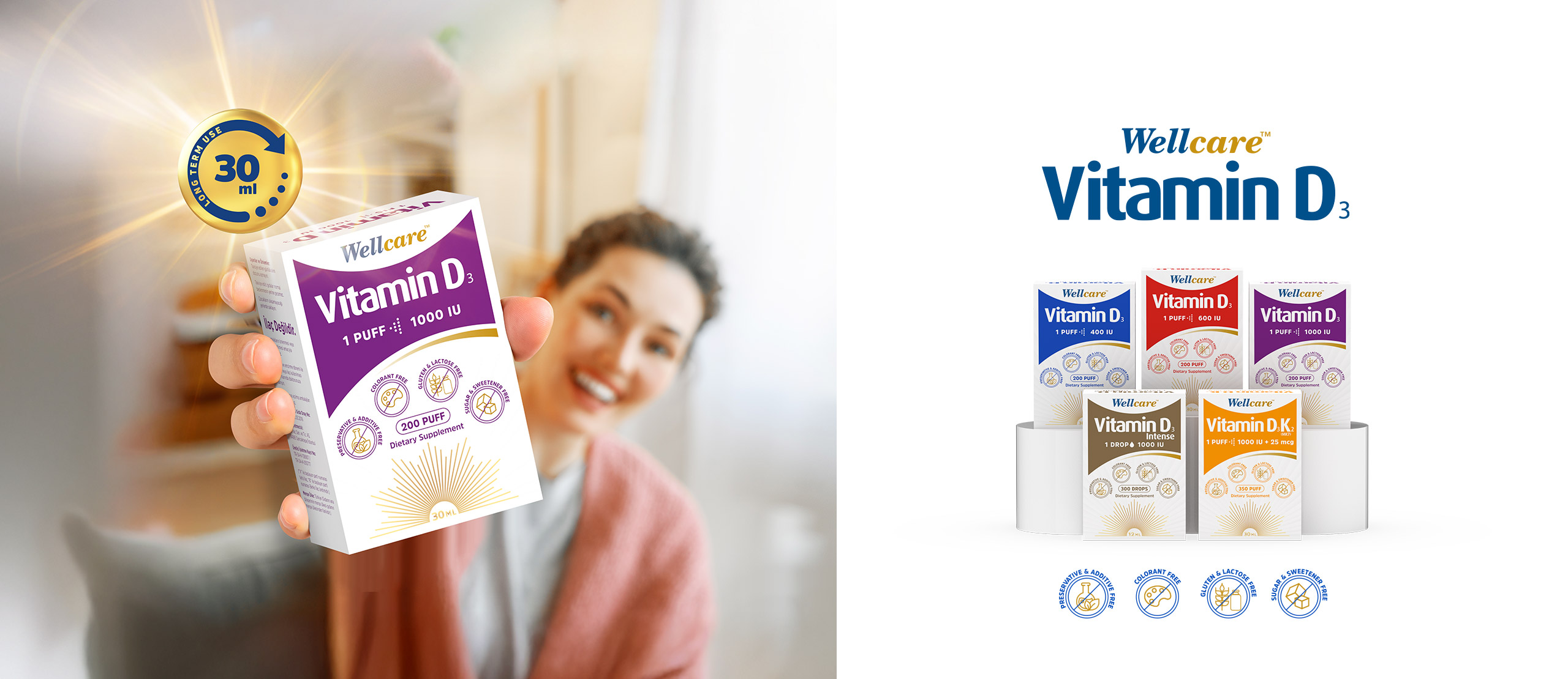 Wellcare Vitamin D₃