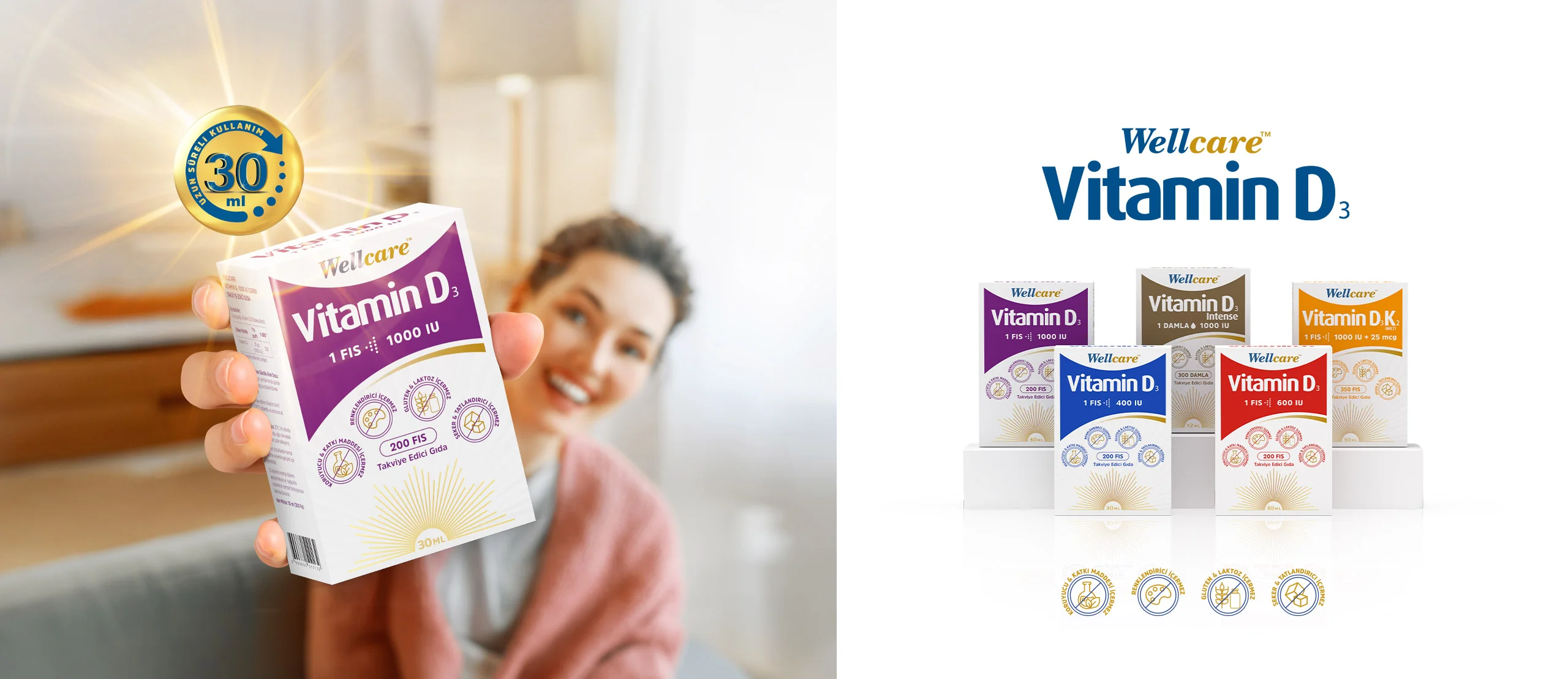 Wellcare Vitamin D₃