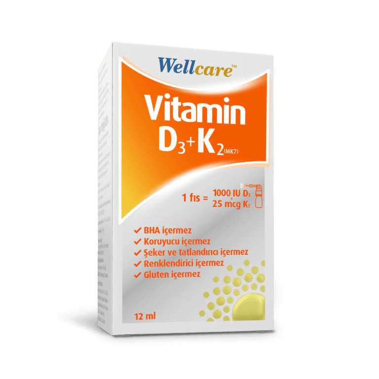 Wellcare Vitamin D3K2 Wellcare Türkiye